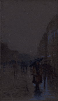 Rainy Day Bad Weather GIF by GIF IT UP