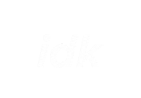 I Dont Care Idk Sticker