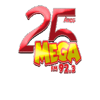 25Anos Megafm Sticker by Mega FM 92.3