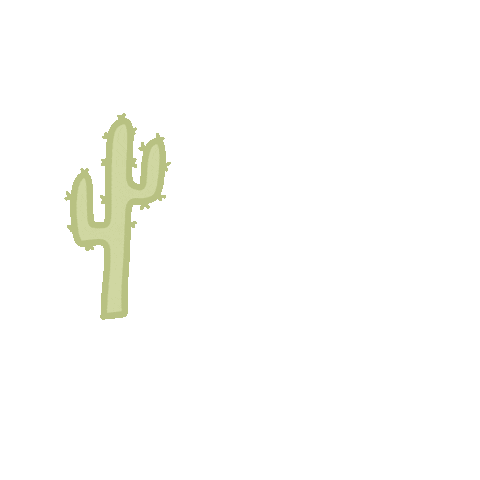 madisonelizabethdesigns cool desert cactus pun Sticker