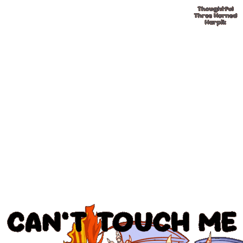 Fire Flying Sticker by VeeFriends