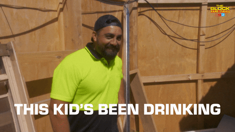 Channel 9 Reaction GIF by The Block