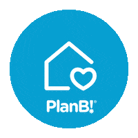 Stay Home Plan B Sticker by B the travel brand
