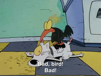 rockos modern life nicksplat GIF