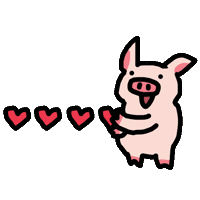 Pig Sticker