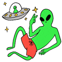 Area 51 Love Sticker by Messenger