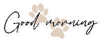 Good Morning Dog Sticker