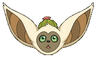 Avatar The Last Airbender Sticker by cosmiccowzine