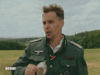 SearchlightPics drinking drinks sam rockwell jojo rabbit GIF