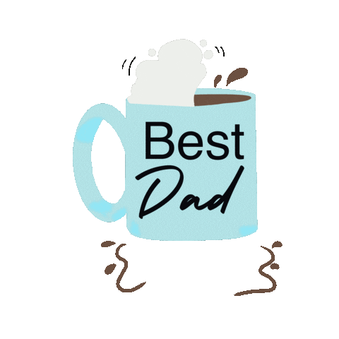 Coffee Dad Sticker