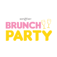 Brunch Party Sticker by Dot and Key Skincare