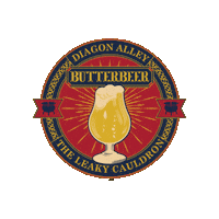 Warner Bros Butterbeer Sticker by Harry Potter