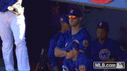 kris staring GIF by MLB