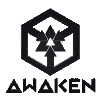 awakenoficial fitness box crossfit cross Sticker