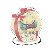 Happy Christmas Sticker by Pokémon