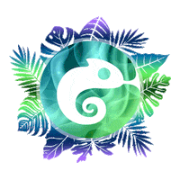 chameleonhookah hookah chameleon humo fumar Sticker