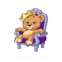 King Cooking Sticker by MYTONA