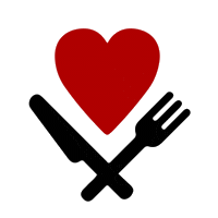 Heart Love Sticker by The Trails Eatery