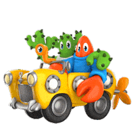 Art Driving Sticker