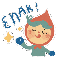 Happy Cartoon Sticker