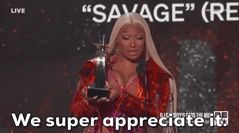 Megan Thee Stallion GIF by BET Awards