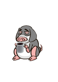Tired Coffee Sticker by "Tut Gut" - Gesundheitsvorsorge