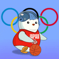 Slam Dunk Basketball GIF by Pudgy Penguins