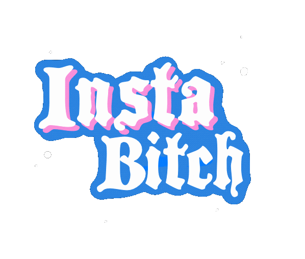 Goth Insta Sticker