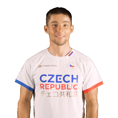 Happy Czech Republic Sticker by Český olympijský tým
