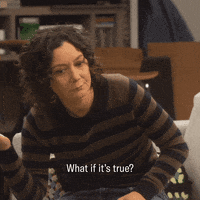 Nervous Sara Gilbert GIF by ABC Network
