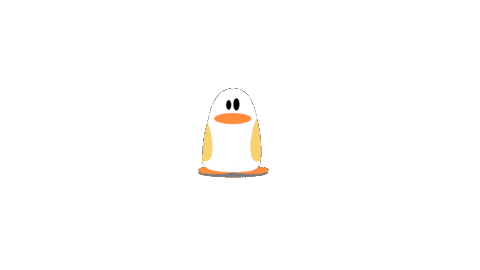 Penguin Love Sticker by Lingokids