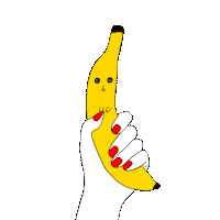 olsen banan Sticker