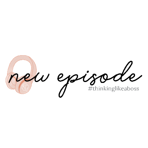 Like A Boss Podcast Sticker by Kate Crocco