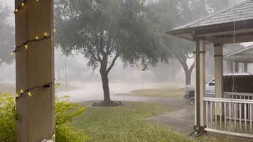 Severe Thunderstorms Bring Heavy Rain to Southeastern Texas