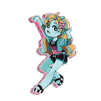 Monster High Girl Sticker