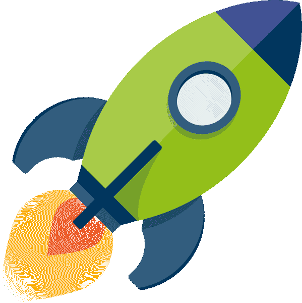 Space Rocket Sticker by Ruhr-Universität Bochum