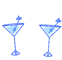 celebrate happy hour Sticker
