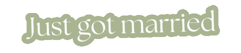 Wedding Couple Sticker