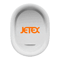 Dubai Airplane Window Sticker by Jetex