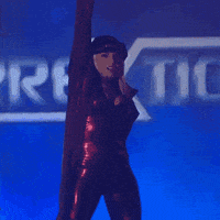 Entrance Pointing Finger GIF by Trish Stratus
