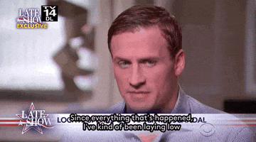 stephen colbert swimming GIF by Refinery 29 GIFs