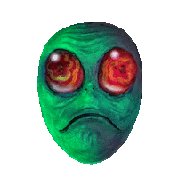 Sad Mask Sticker by Originals