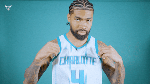 Hive Mentality Nick Richards GIF by Charlotte Hornets