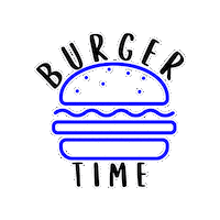 Real Life Burger Sticker by Real Life Assistants