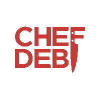 chefdebcoaching chef sharpen personal chef food business Sticker