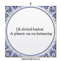 Moment Wijsheid Sticker by Tegelspreuken.nl