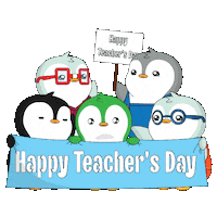 Teachers Day Thank You Sticker by Pudgy Penguins
