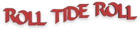 Alabama Football Sticker