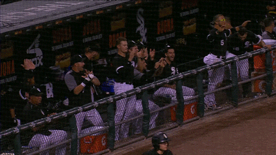 happy white sox GIF by NBC Sports Chicago