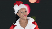 ComedianHollyLogan christmas merry christmas santa holidays GIF